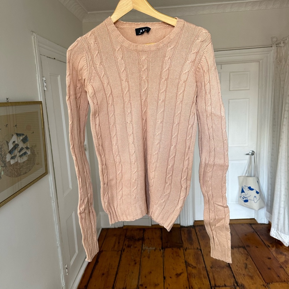 APC cable knits sweater size Small